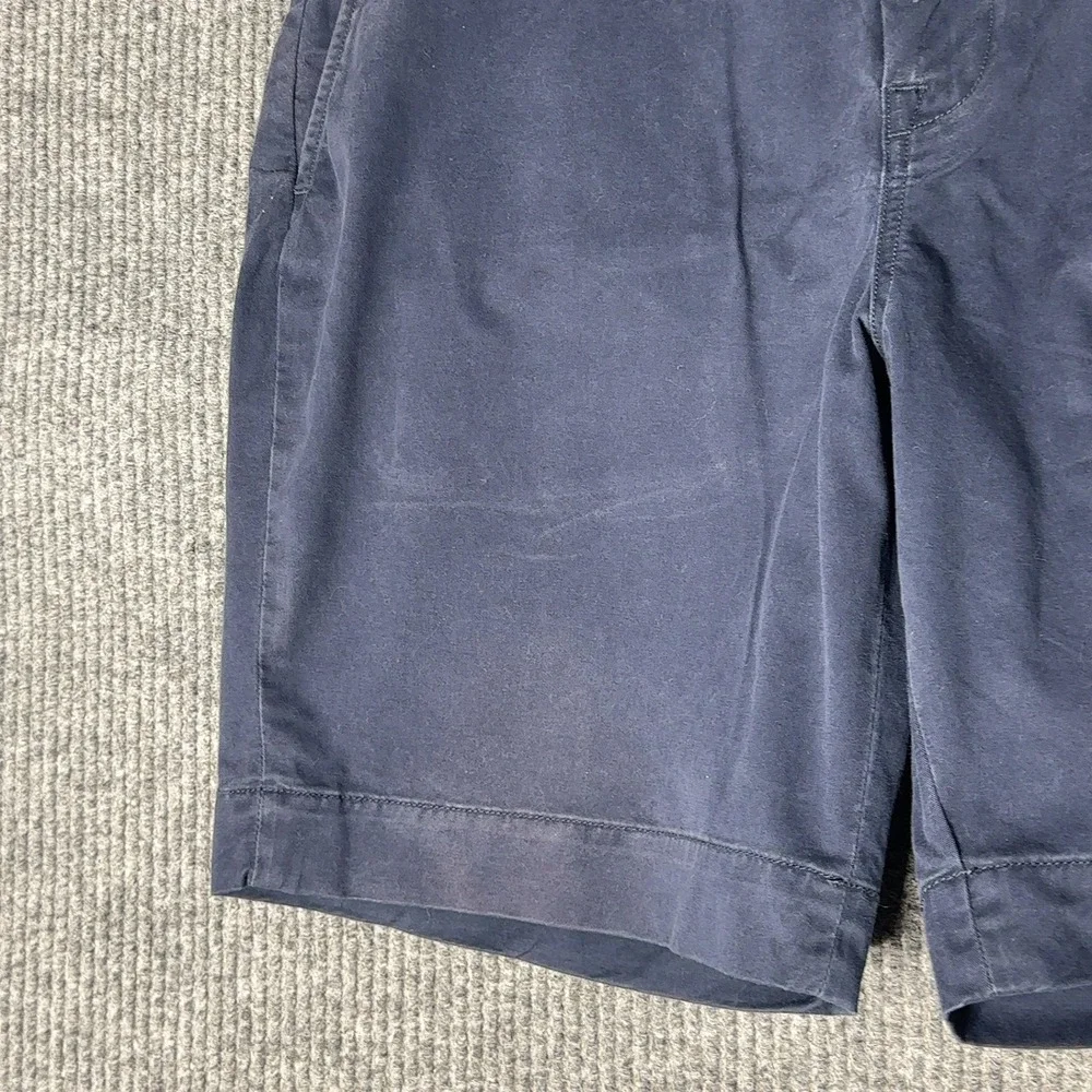 Polo Ralph Lauren Stretch Classic Fit Shorts Mens 33 Navy Blue‎ Chino Cotton